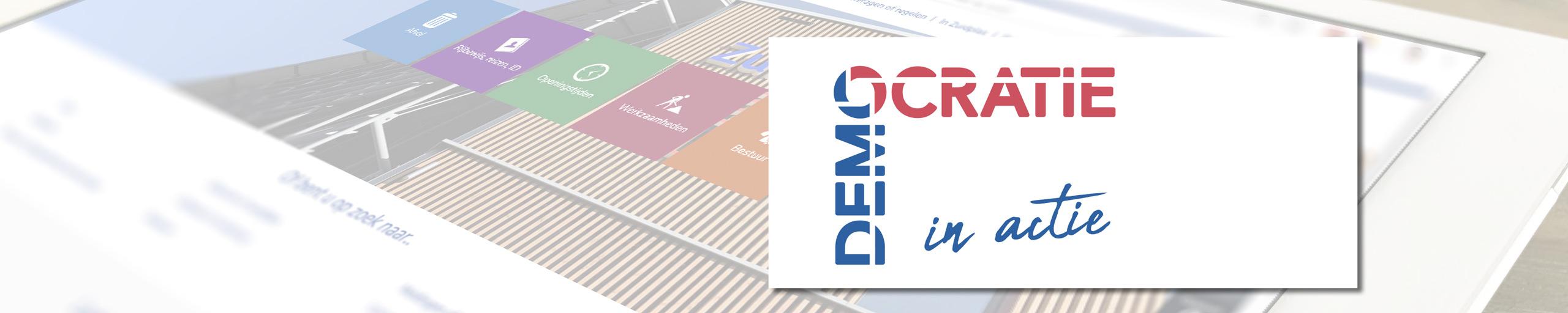 Algemene afbeelding van gemeente Zuidplas met logo van Democratie in actie
