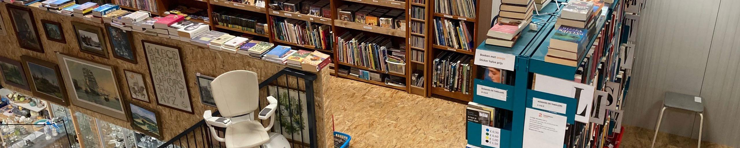 Sfeerbeeld van kringloopwinkel